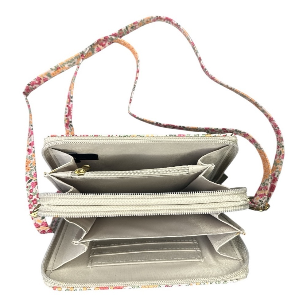 Mundi Floral Late Autumn Bloom Crossbody & Hip Hugger Bag With Safekeeper - Picture 7 of 7